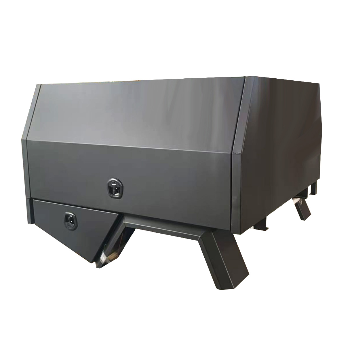 YT-7019-3 Doors Black Flat Aluminium Ute Canopy and Tray YT-7019-3 Doors Black Flat Aluminium Ute Canopy and Tray