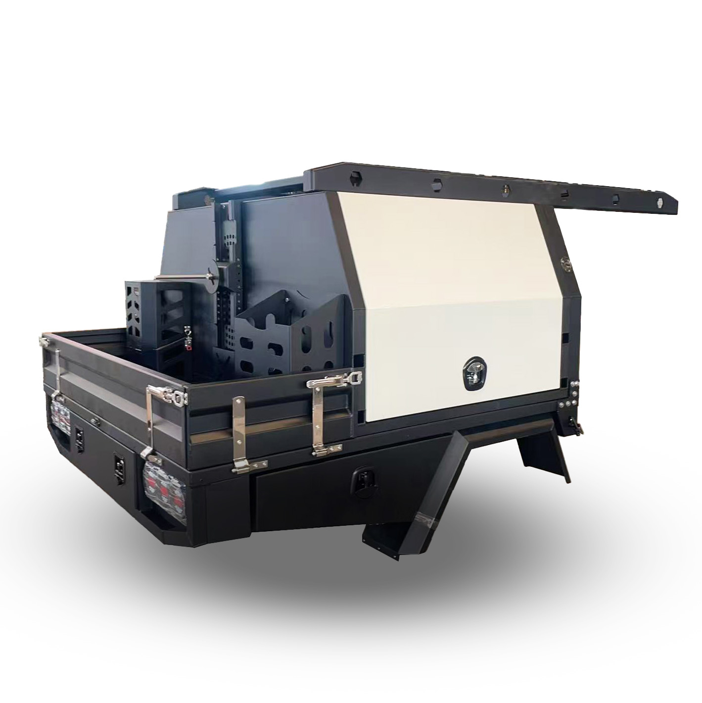 YT-7021-Aluminium Ute Canopy and Tray with roof rack YT-7021-Aluminium Ute Canopy and Tray with roof rack