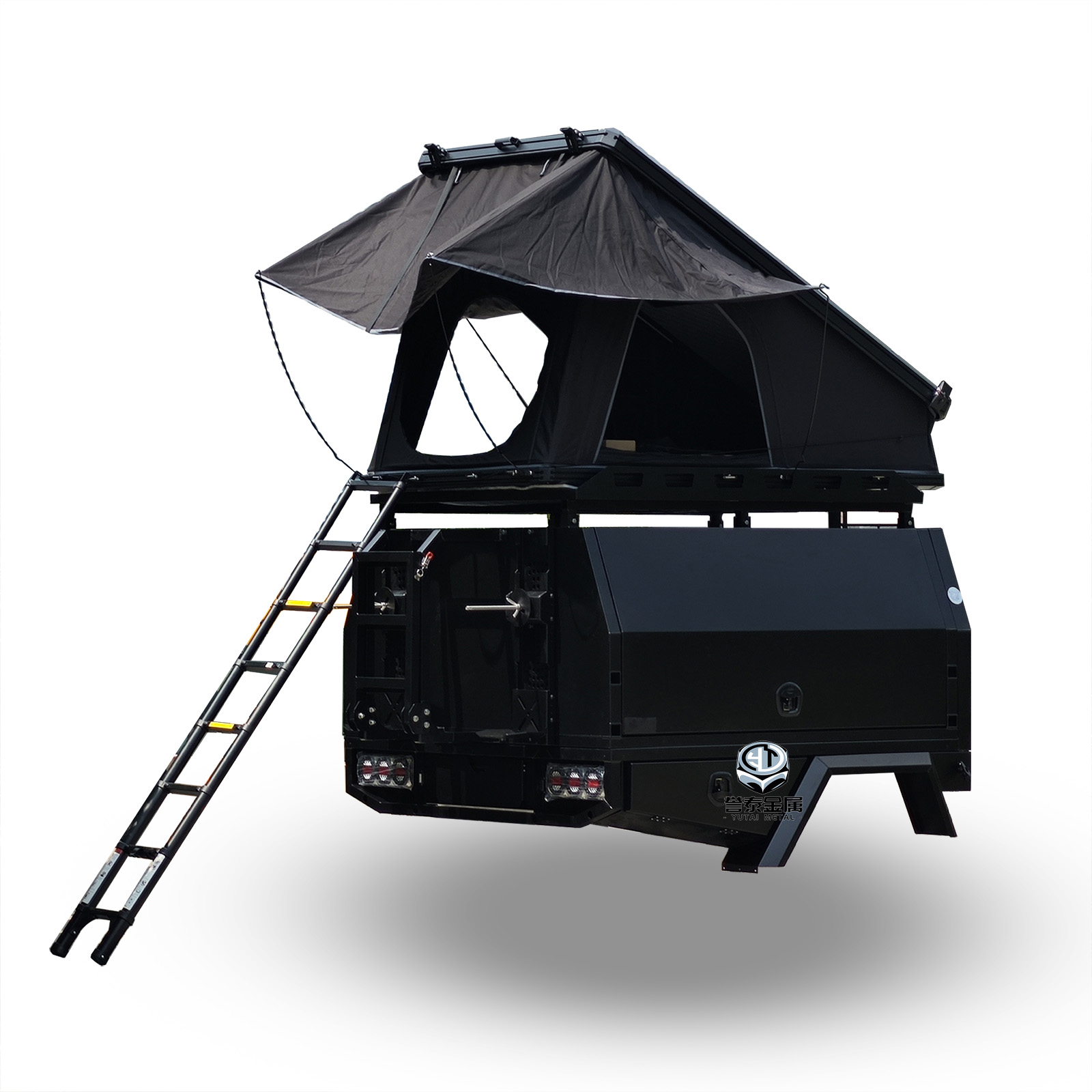 YT-7022-aluminum ute canopy with roof tent YT-7022-aluminum ute canopy with roof tent