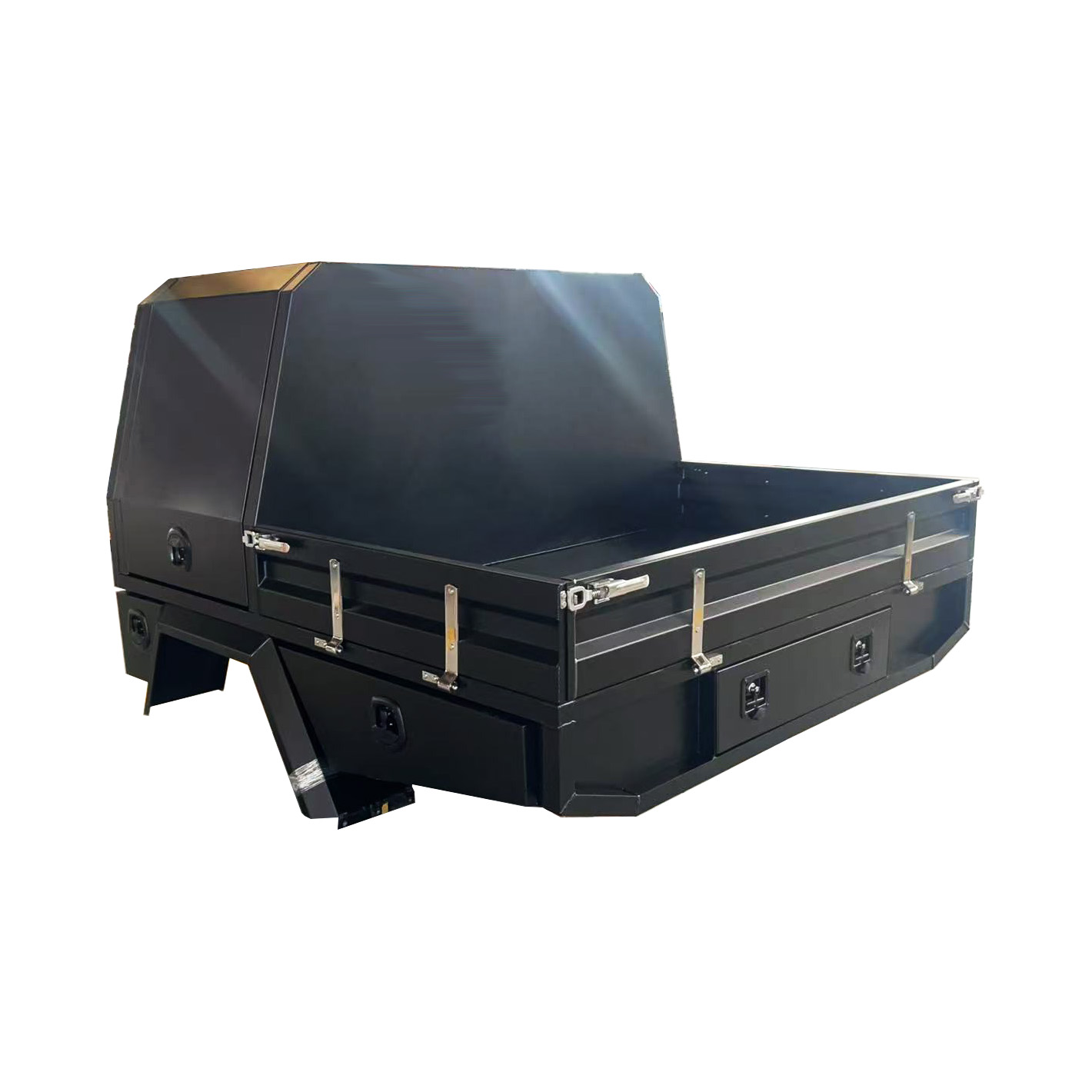 YT-7017-Powder Coated Ute Tray Aluminum Canopy ute service body