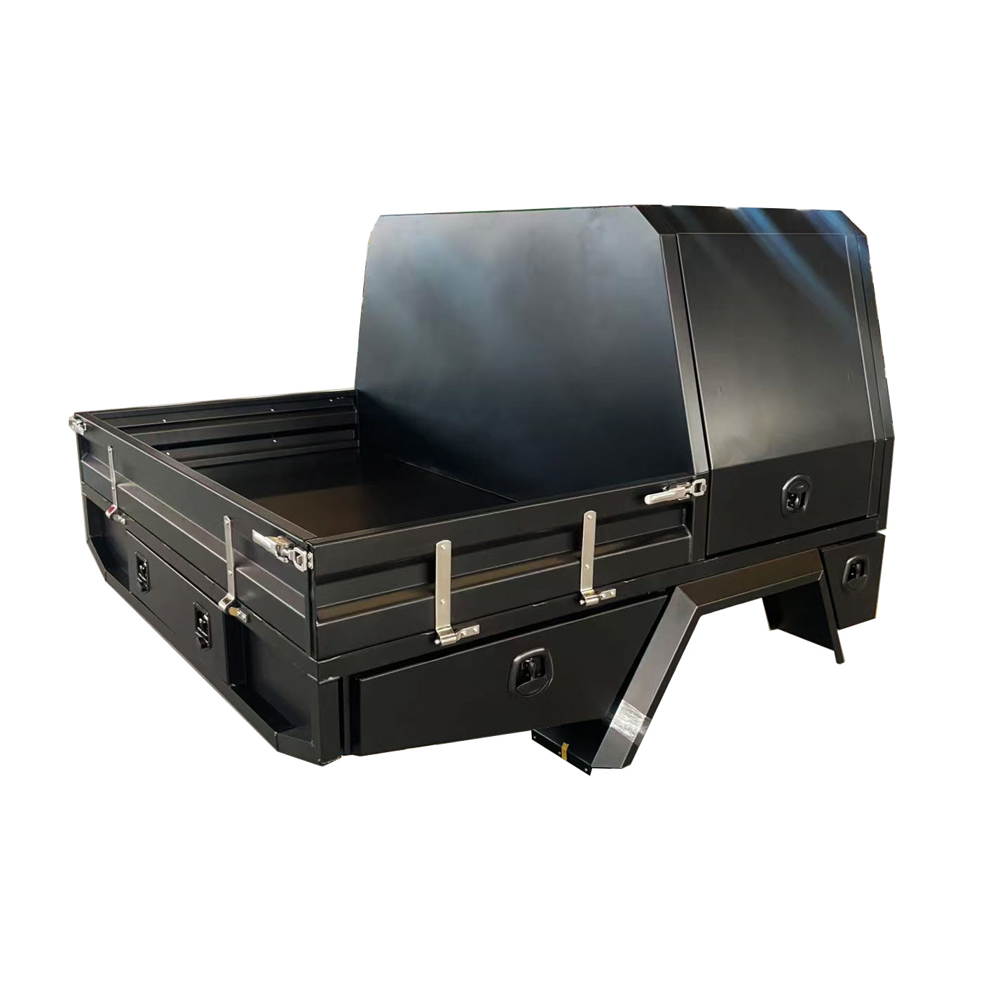 YT-7017-Powder Coated Ute Tray Aluminum Canopy ute service body