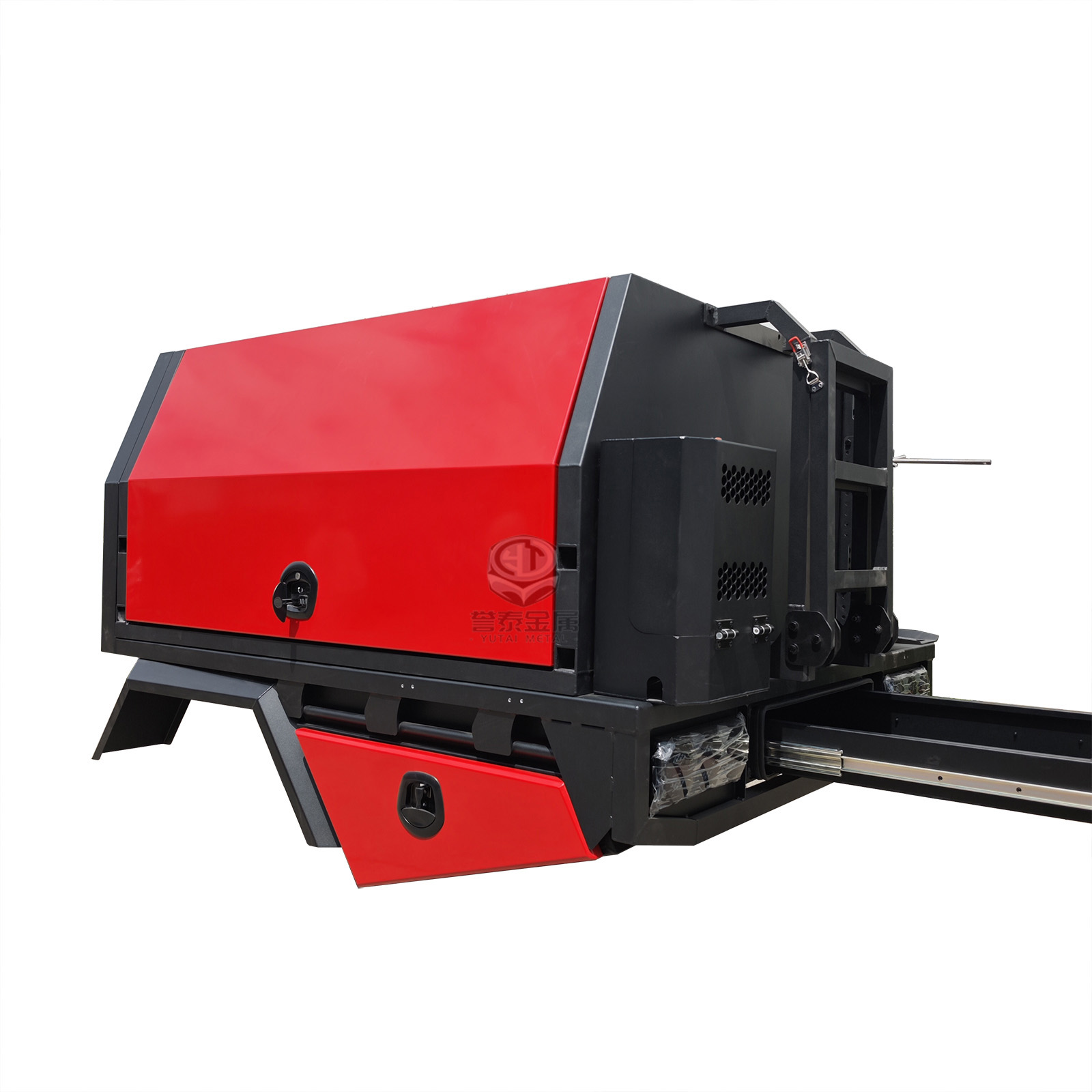 YT-7038-Heavy Duty Aluminum Ute Canopy with Internal Drawers and Shelving System
