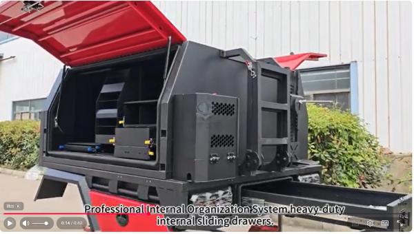 Major release: Heavy-duty aluminum alloy UTE high cover, redefining storage and organization standards for 4x4 off-road pickup trucks.