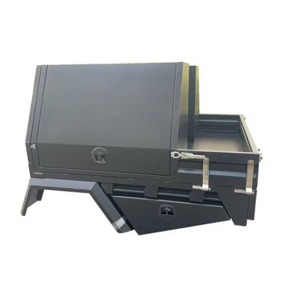 Side Opening Pick-up Truck Hardtop Canopy and Tray Package